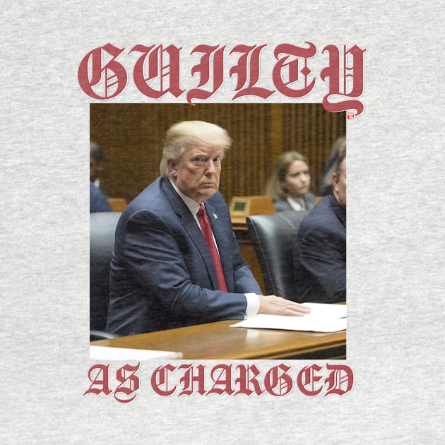 Donald Trump Courtroom Shot by TeeLabs